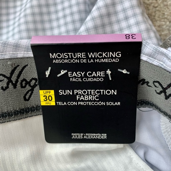 NWT Ben Hogan Golf Shorts W38 UPF 30 Sun Protection Fabric Moisture Wicking - Picture 5 of 6